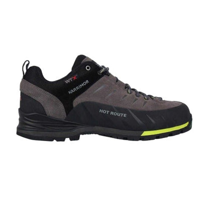 Front - Karrimor Mens Hot Route Suede Walking Shoes