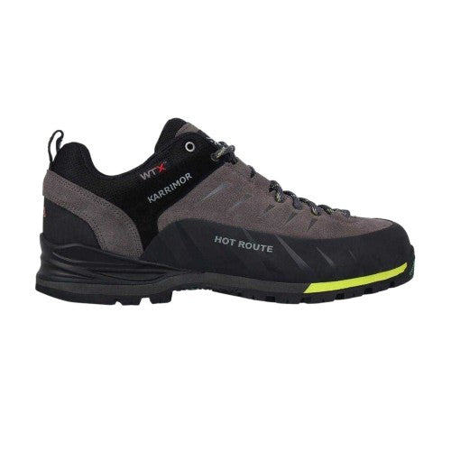 Front - Karrimor Mens Hot Route Suede Walking Shoes