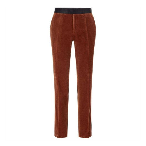 Front - Boss Mens H-Genius Cotton Trousers