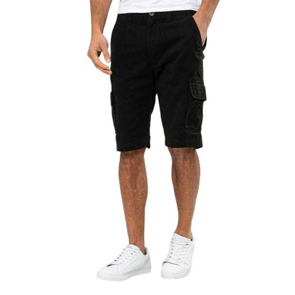 Front - Threadbare Mens Bute Regular Cargo Shorts