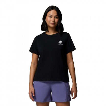 Front - Columbia Womens/Ladies Logo Performance T-Shirt