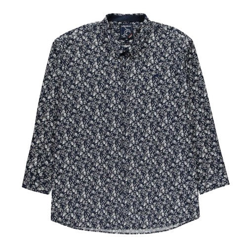 Front - Raging Bull Mens Woven Regular Long-Sleeved Shirt