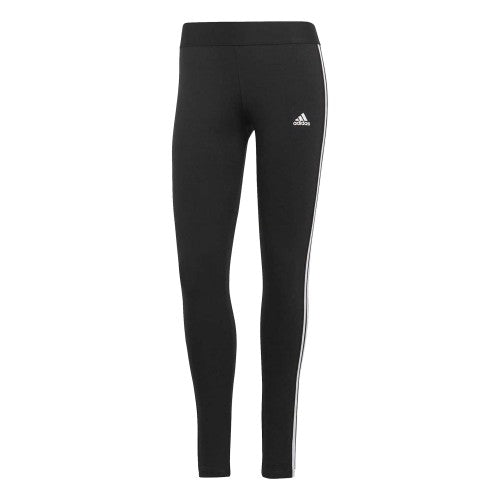 Front - Adidas Womens/Ladies 3 Stripes Athletic Leggings