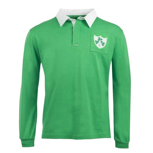 Front - KooGa Unisex Adult Heavy Cotton Long-Sleeved Rugby Shirt