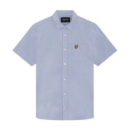 Front - Lyle & Scott Mens Lightweight Short-Sleeved Shirt