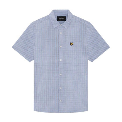 Front - Lyle & Scott Mens Lightweight Short-Sleeved Shirt