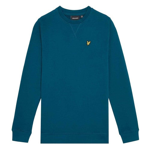 Front - Lyle & Scott Childrens/Kids Embroidered Logo Crew Neck Sweatshirt