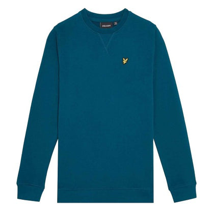 Front - Lyle & Scott Childrens/Kids Embroidered Logo Crew Neck Sweatshirt