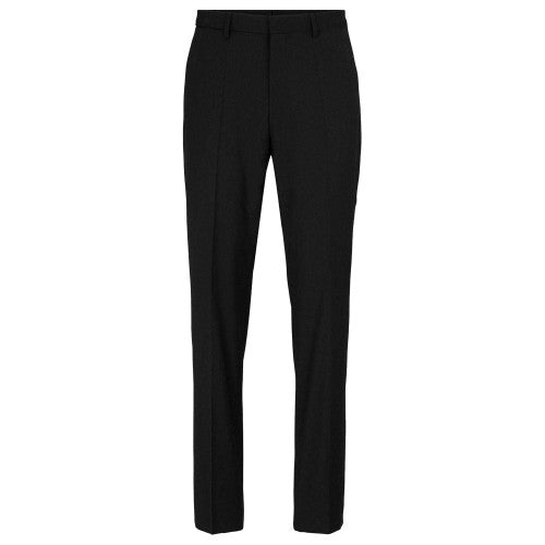 Front - Boss Mens Leon Straight Leg Trousers