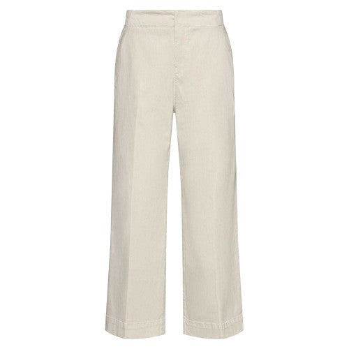 Front - Boss Womens/Ladies Tahiana Cotton Straight Trousers
