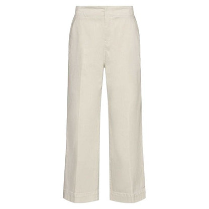 Front - Boss Womens/Ladies Tahiana Cotton Straight Trousers