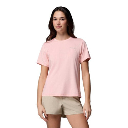 Front - Columbia Womens/Ladies Wild Springs Performance T-Shirt