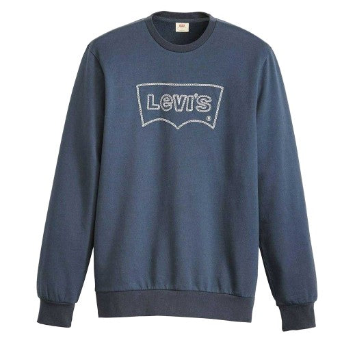 Front - Levis Mens Crew Neck Sweatshirt