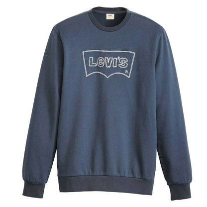 Front - Levis Mens Crew Neck Sweatshirt