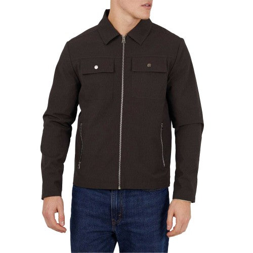 Front - Brave Soul Mens Overshirt
