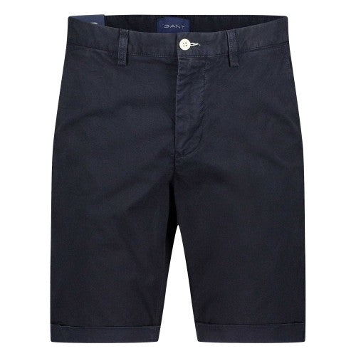 Front - Gant Mens Sunfaded Cotton Chino Shorts