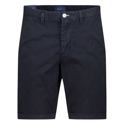 Front - Gant Mens Sunfaded Cotton Chino Shorts