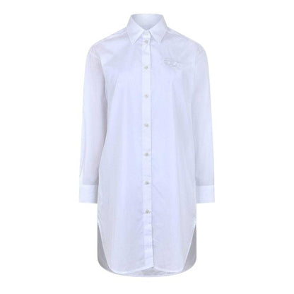 Front - Diesel Womens/Ladies Lunar B Abito Shirt Dress