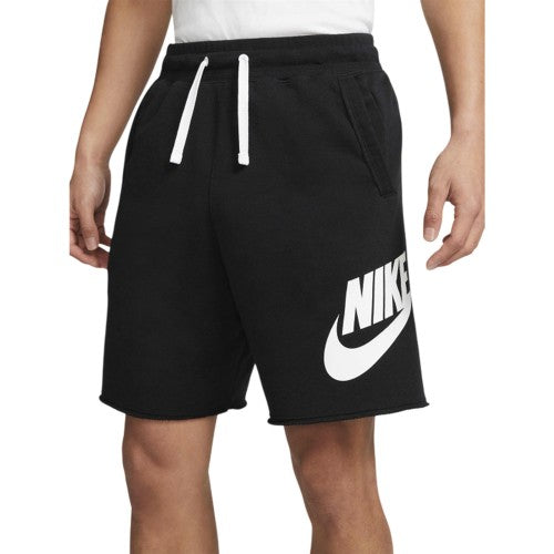 Front - Nike Mens Club Alum Shorts