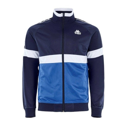 Front - Kappa Mens Colour Block Regular Raglan Track Jacket