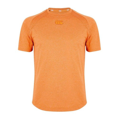 Front - Canterbury Mens Elite Logo Heather Crew Neck T-Shirt