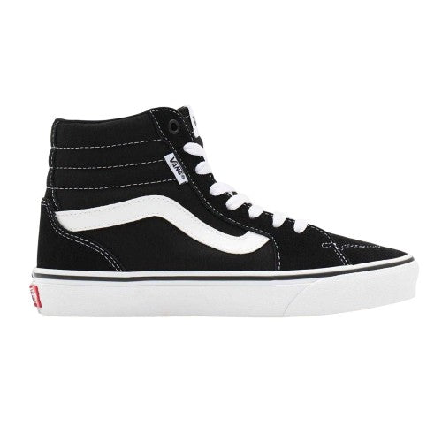 Front - Vans Womens/Ladies Logo High Top Trainers