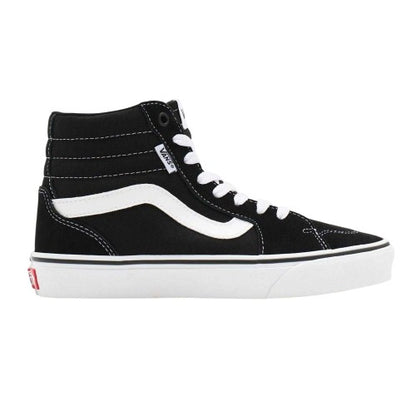 Front - Vans Womens/Ladies Logo High Top Trainers