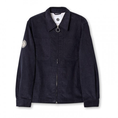 Front - Pretty Green Mens Corduroy Overshirt
