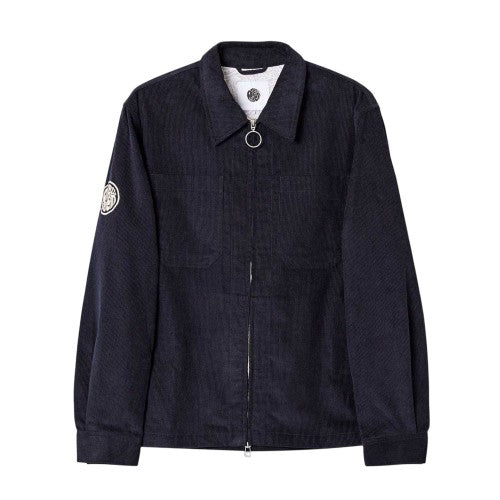 Front - Pretty Green Mens Corduroy Overshirt