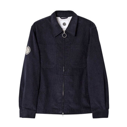 Front - Pretty Green Mens Corduroy Overshirt