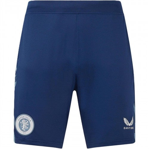 Front - Castore Womens/Ladies Pro Aston Villa FC Football Shorts