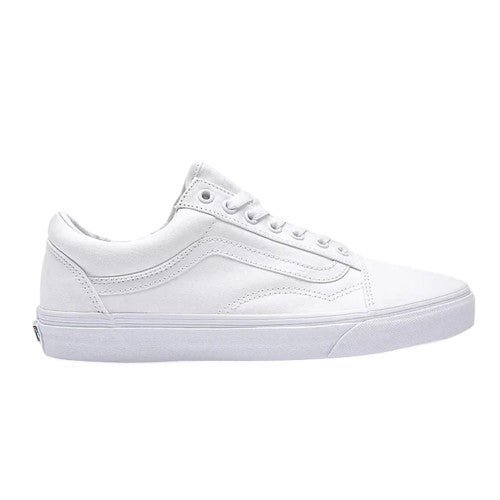 Front - Vans Mens Old Skool Leather Shoes