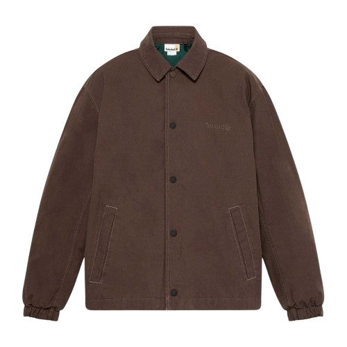 Front - Timberland Mens Coach Overshirt
