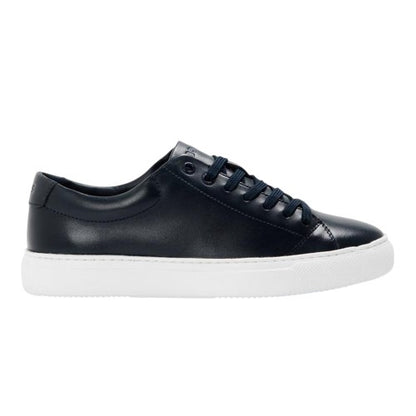 Front - Boss Childrens/Kids Enlight Leather Low Cut Flat Trainers