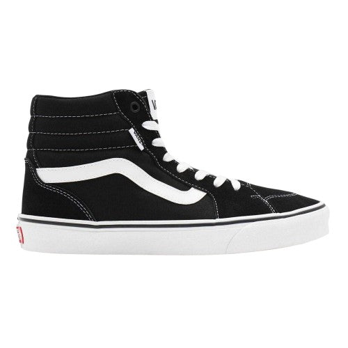 Front - Vans Mens SK8-Hi Suede High Top Trainers
