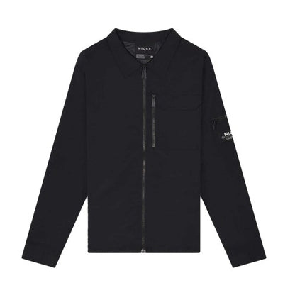 Front - Nicce Mens Claytun Overshirt