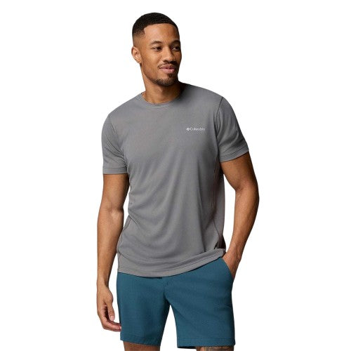 Front - Columbia Mens Zero Rules Performance T-Shirt