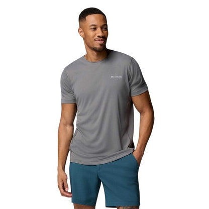 Front - Columbia Mens Zero Rules Performance T-Shirt