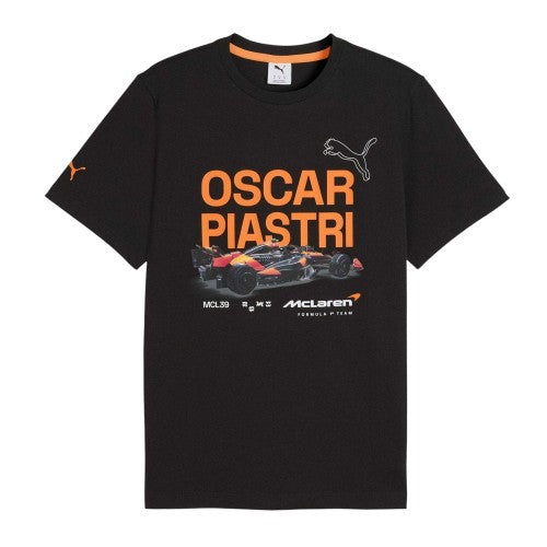 Front - Puma Unisex Adult Oscar Piastri McLaren F1 T-Shirt