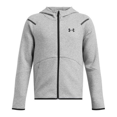 Front - Under Armour Childrens/Kids Unstoppable Raglan Full Zip Hoodie