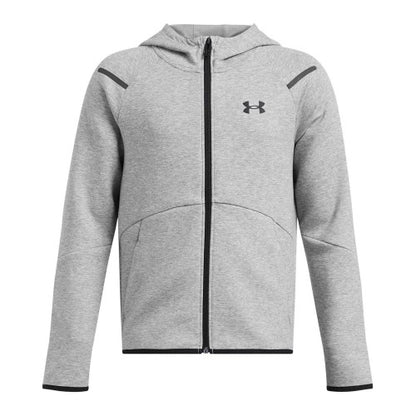 Front - Under Armour Childrens/Kids Unstoppable Raglan Full Zip Hoodie