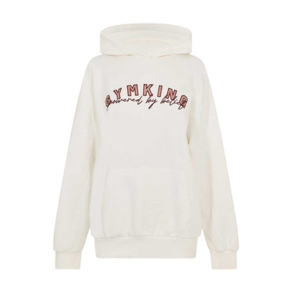 Front - Gym King Unisex Adult Relaxed Fit Long-Sleeved Hoodie