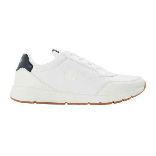 Front - Original Penguin Mens Lotus Canvas Flat Trainers