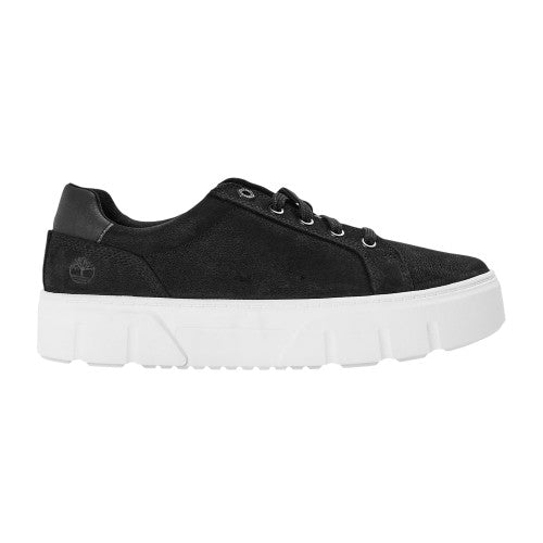 Front - Timberland Womens/Ladies Laurel Court Low Cut Platform Trainers