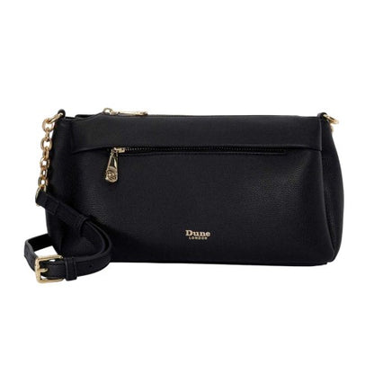 Front - Dune London Drive Faux Leather Crossbody Bag