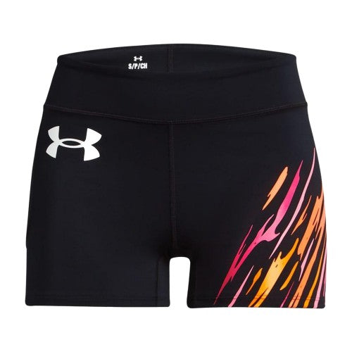 Front - Under Armour Womens/Ladies Pro Runner 24 Spandex Shorts
