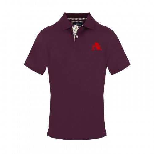Front - Aquascutum Mens Collared Short-Sleeved Polo Shirt