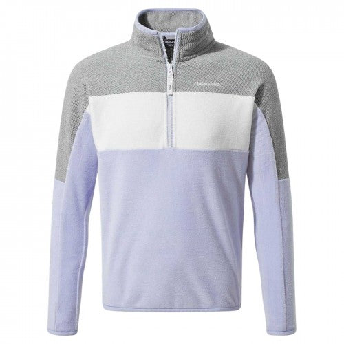 Front - Craghoppers Childrens/Kids Zip Neck Sweatshirt