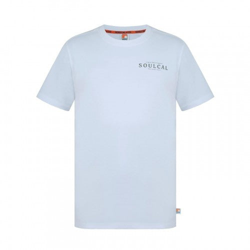 Front - SoulCal Mens Back Print T-Shirt