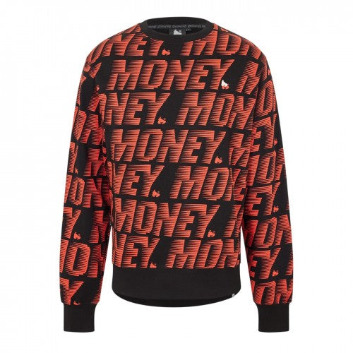 Front - Money Unisex Adult Long-Sleeved Sweatshirt